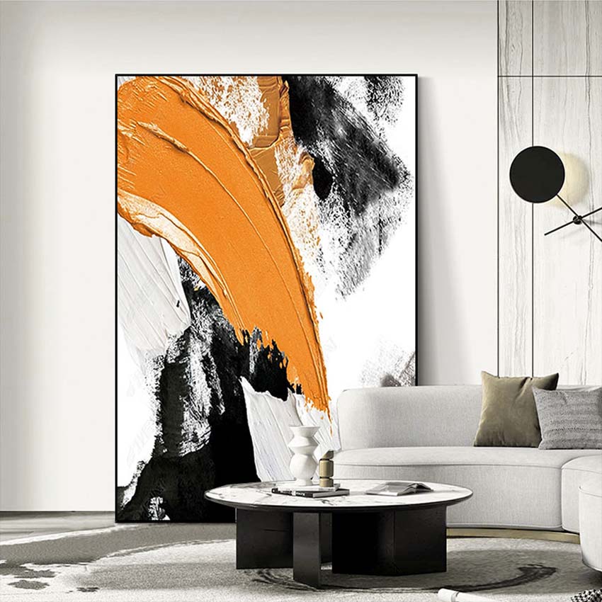Hand-painted Art Mural Canvas