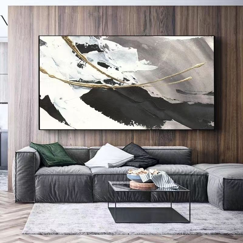 Hand-painted Art Mural Canvas